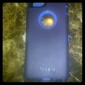 Purple/blue otter box